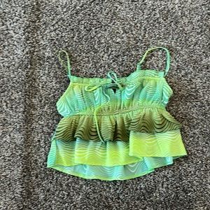 Green Tank Top for Women